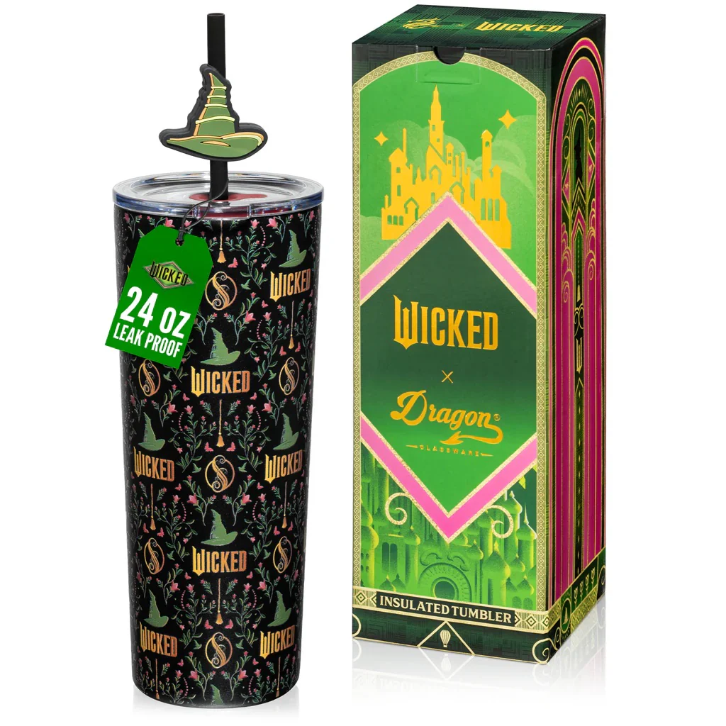1232-dragon-glassware-x-wicked-24-oz-tumbler-enchanted-1.webp Dragon Glassware x Wicked 24 oz Tumbler - Enchanted