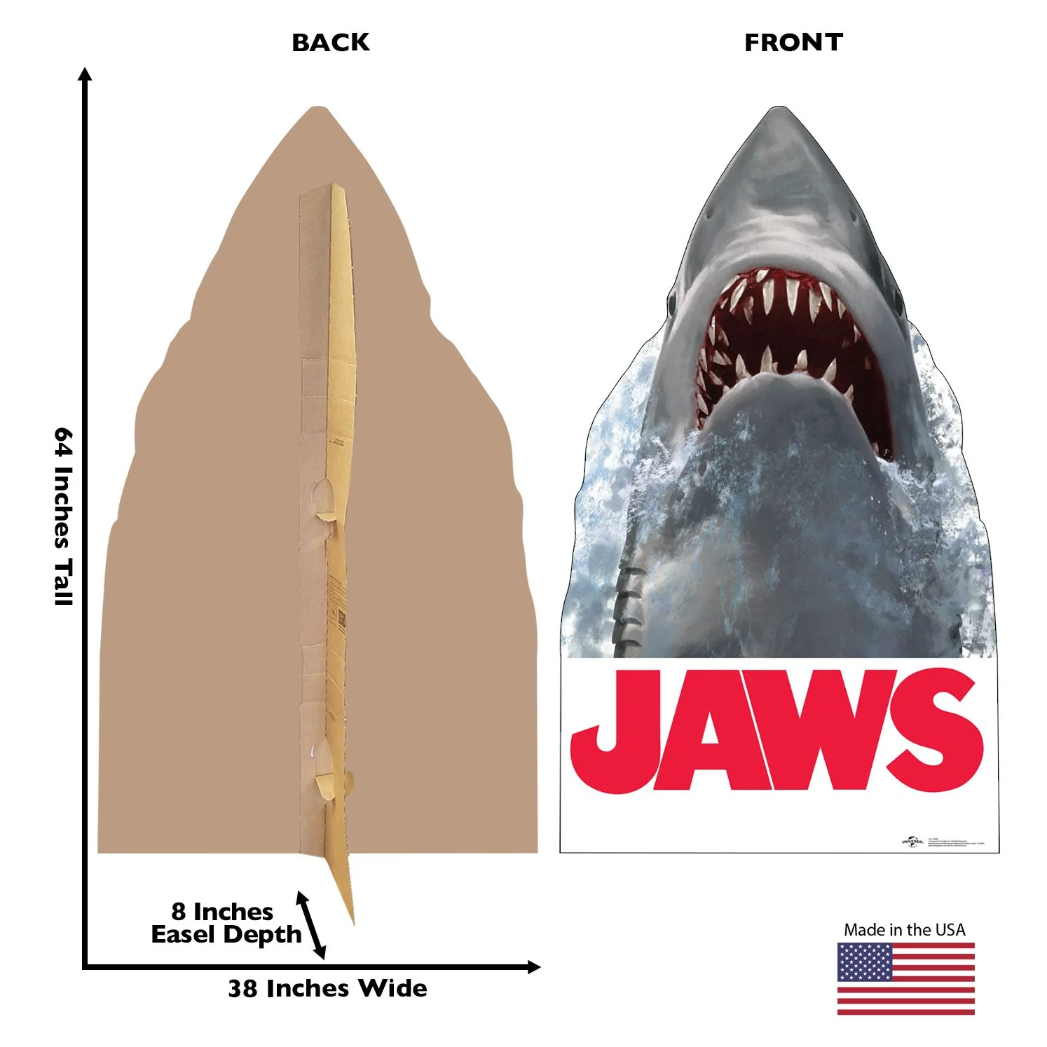 1545-jaws-cardboard-cutout-standee-3.webp Jaws Cardboard Cutout Standee