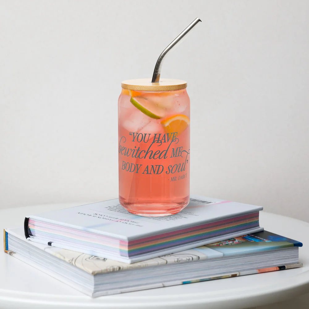 Pride & Prejudice You Have Bewitched Me Can Glass