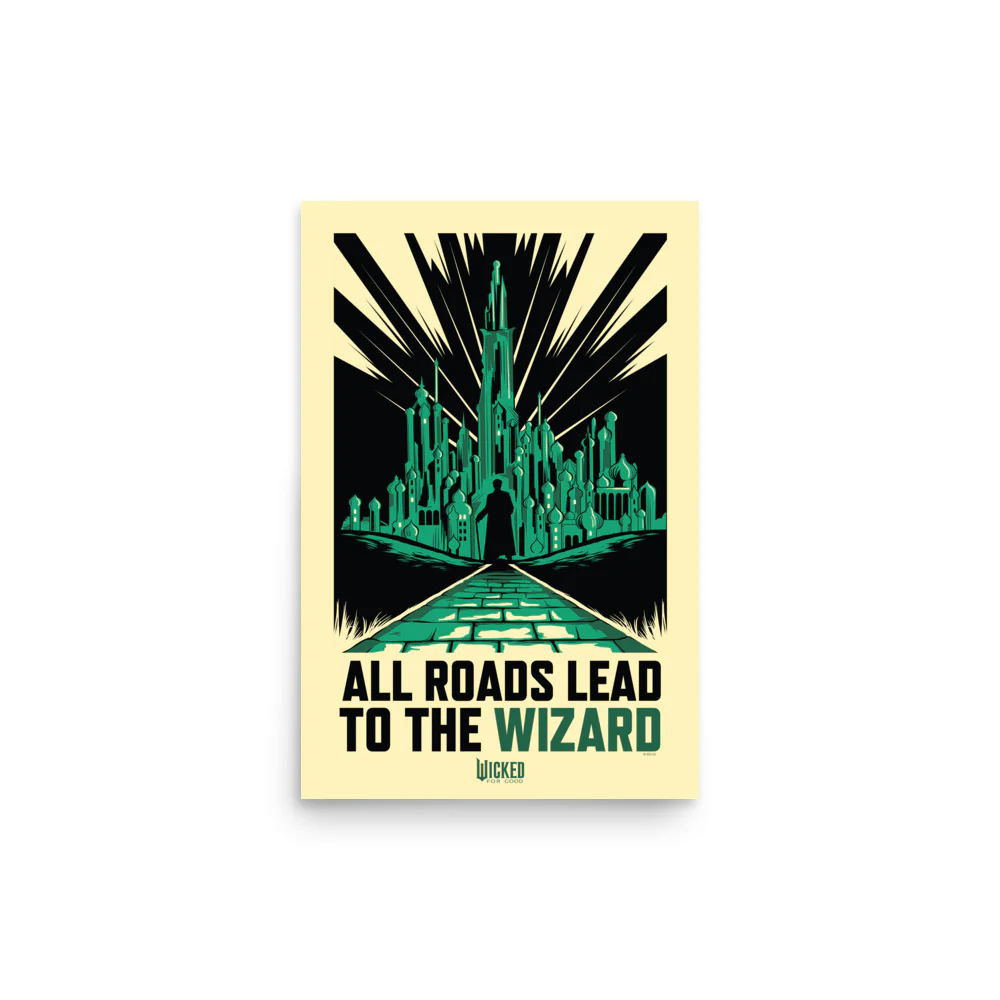 168-wicked-for-good-all-roads-lead-to-the-wizard-premium-poster-1.webp Wicked: For Good All Roads Lead to The Wizard Premium Poster