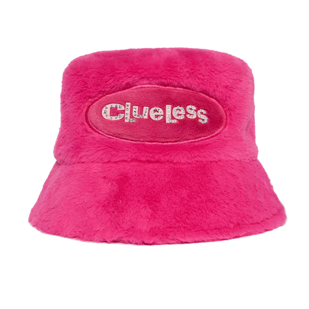 Clueless Fuzzy Jeweled Bucket Hat by Samii Ryan