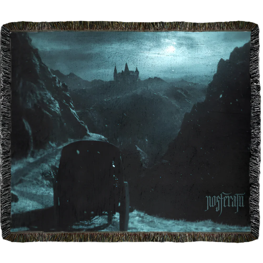 863-nosferatu-castle-woven-blanket-2.webp Nosferatu Castle Woven Blanket