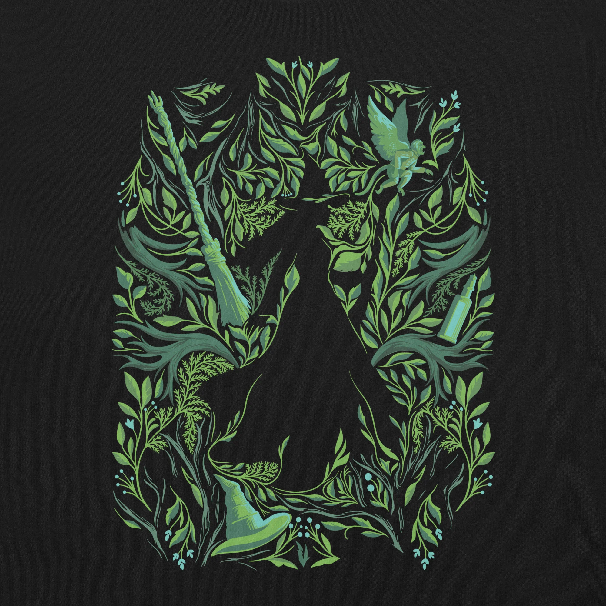 956-wicked-for-good-elphaba-greenery-t-shirt-2.webp Wicked: For Good Elphaba Greenery T-Shirt